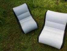 Selection criteria and installation of a chair for a PVC boat