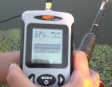 Choosing an echo sounder for winter fishing