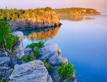 Great Lakes of North America Proximity of settlements