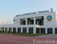 Antaliya aeroportida Belek transporti yaqinidagi aeroport